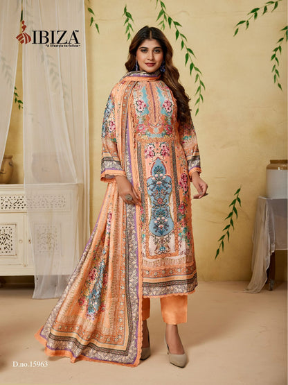 Mintra Ibiza Pure Bemberg Pant Style Suits Supplier Ahmedabad