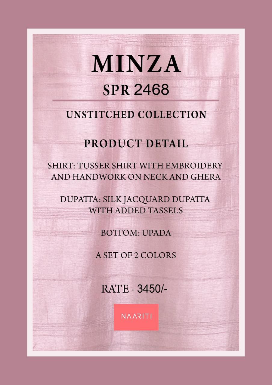 Minza Naariti Tusser Pant Style Suits Manufacturer Gujarat