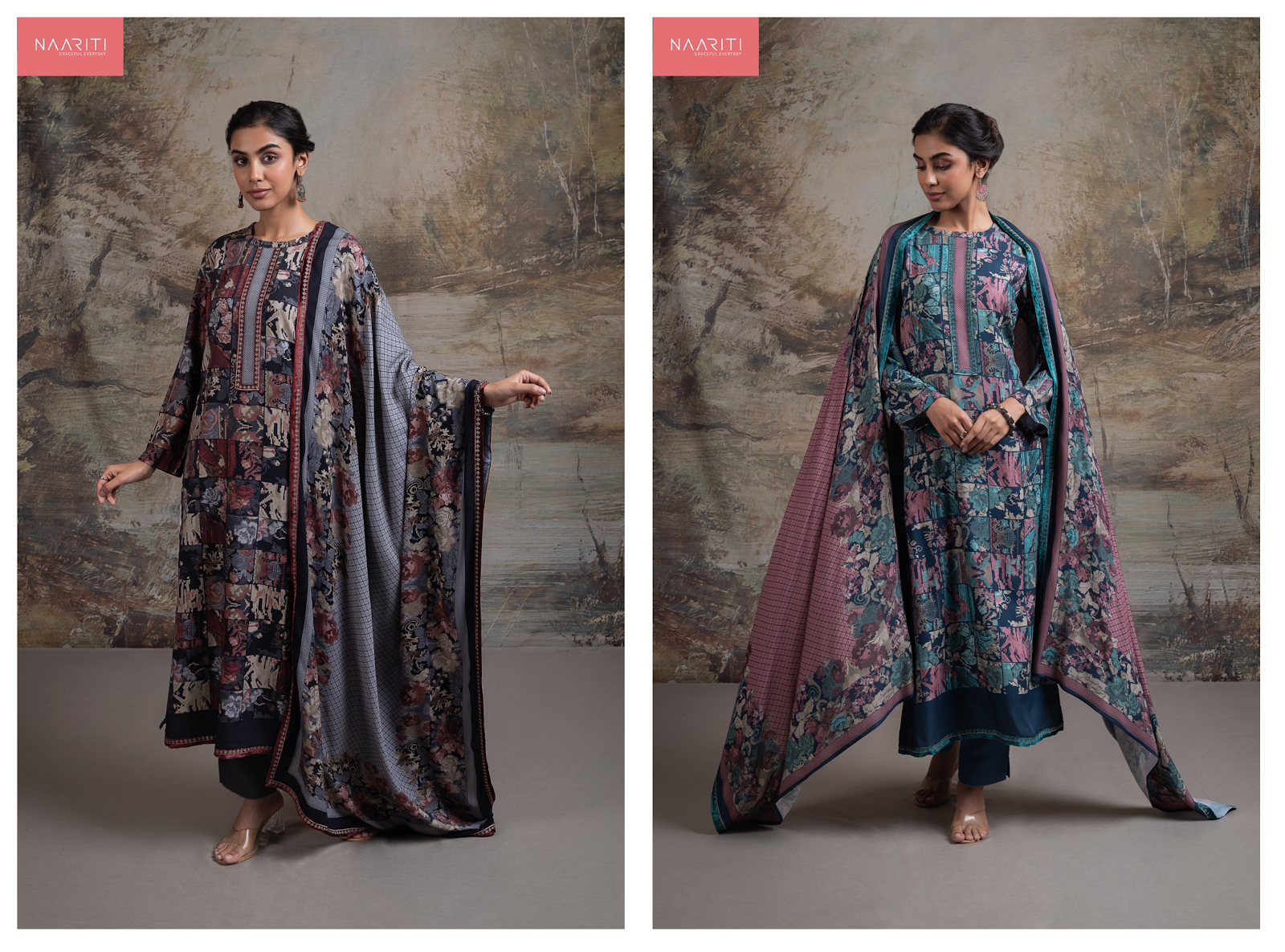 Mir Nur Naariti Pashmina Suits Manufacturer Ahmedabad