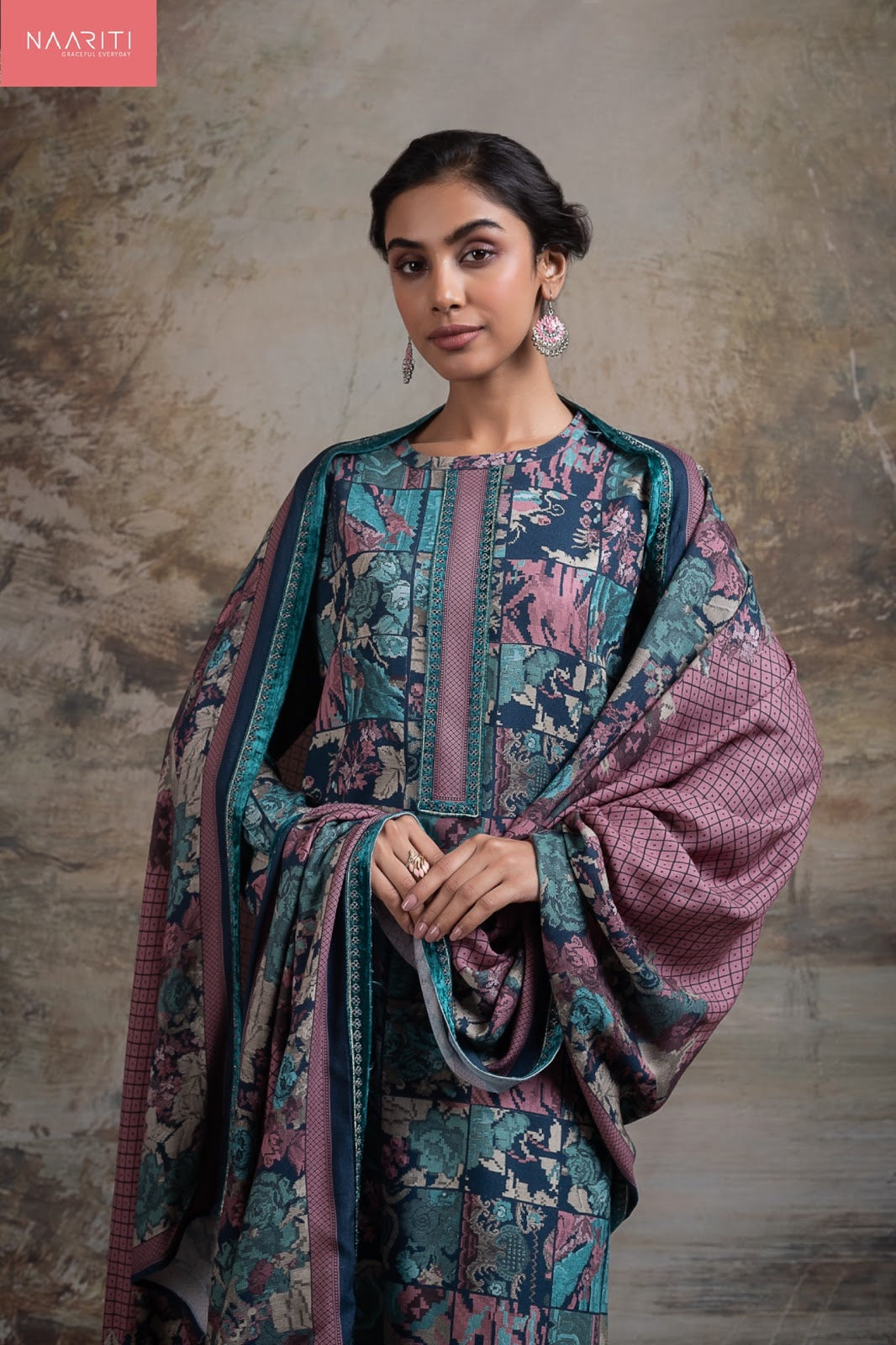 Mir Nur Naariti Pashmina Suits Manufacturer Ahmedabad