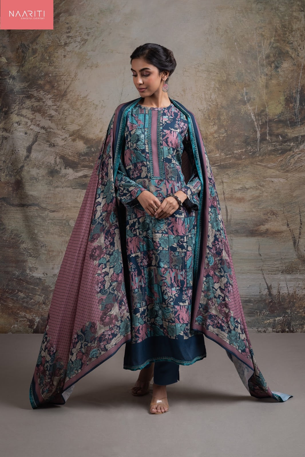 Mir Nur Naariti Pashmina Suits Manufacturer Ahmedabad