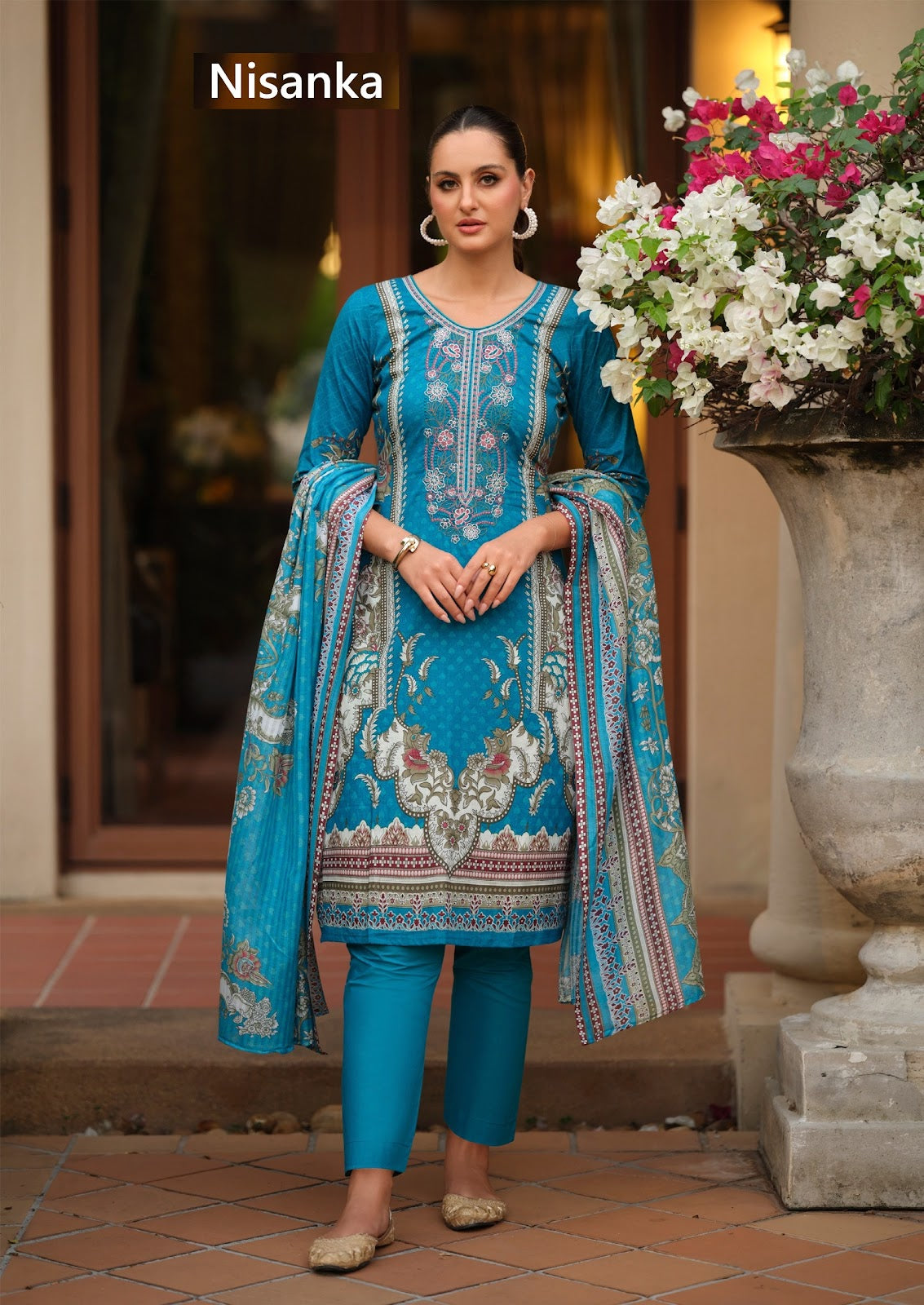 Miraal Vol 2 Nisanka Lawn Karachi Salwar Suits Supplier