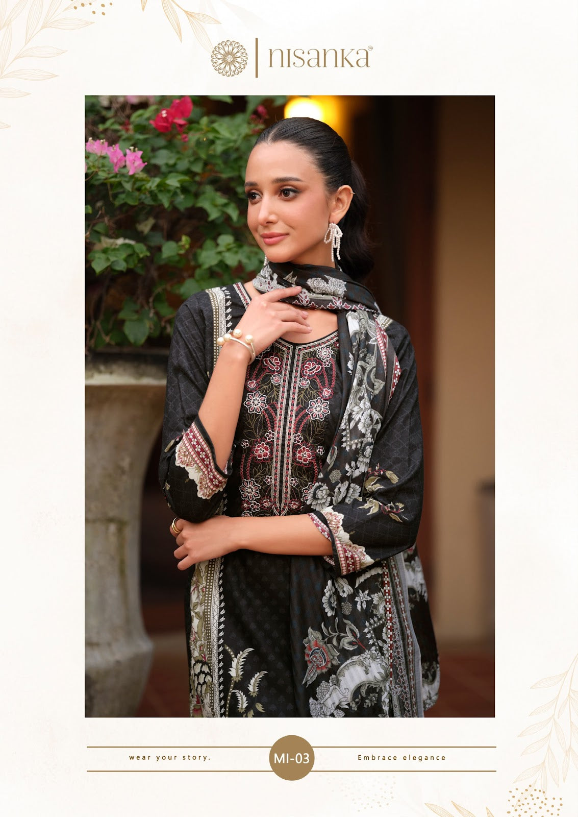 Miraal Vol 2 Nisanka Lawn Karachi Salwar Suits Supplier