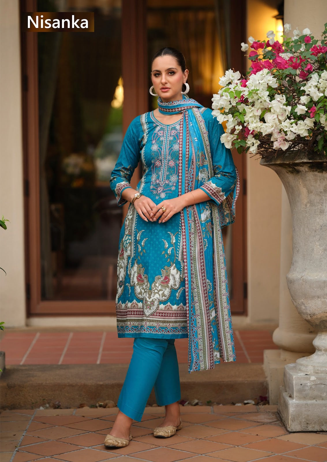 Miraal Vol 2 Nisanka Lawn Karachi Salwar Suits Supplier
