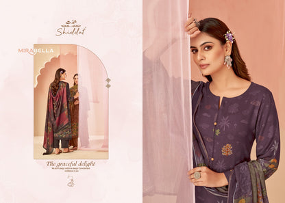 Mirabella Esta Shiddat Pashmina Suits Exporter India