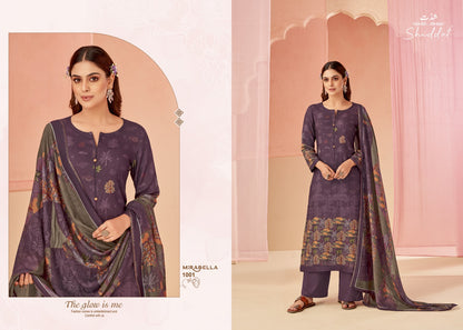 Mirabella Esta Shiddat Pashmina Suits Exporter India