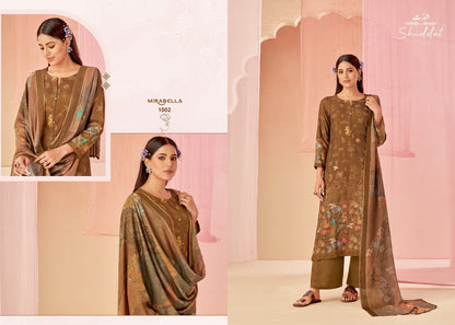 Mirabella Esta Shiddat Pashmina Suits Exporter India