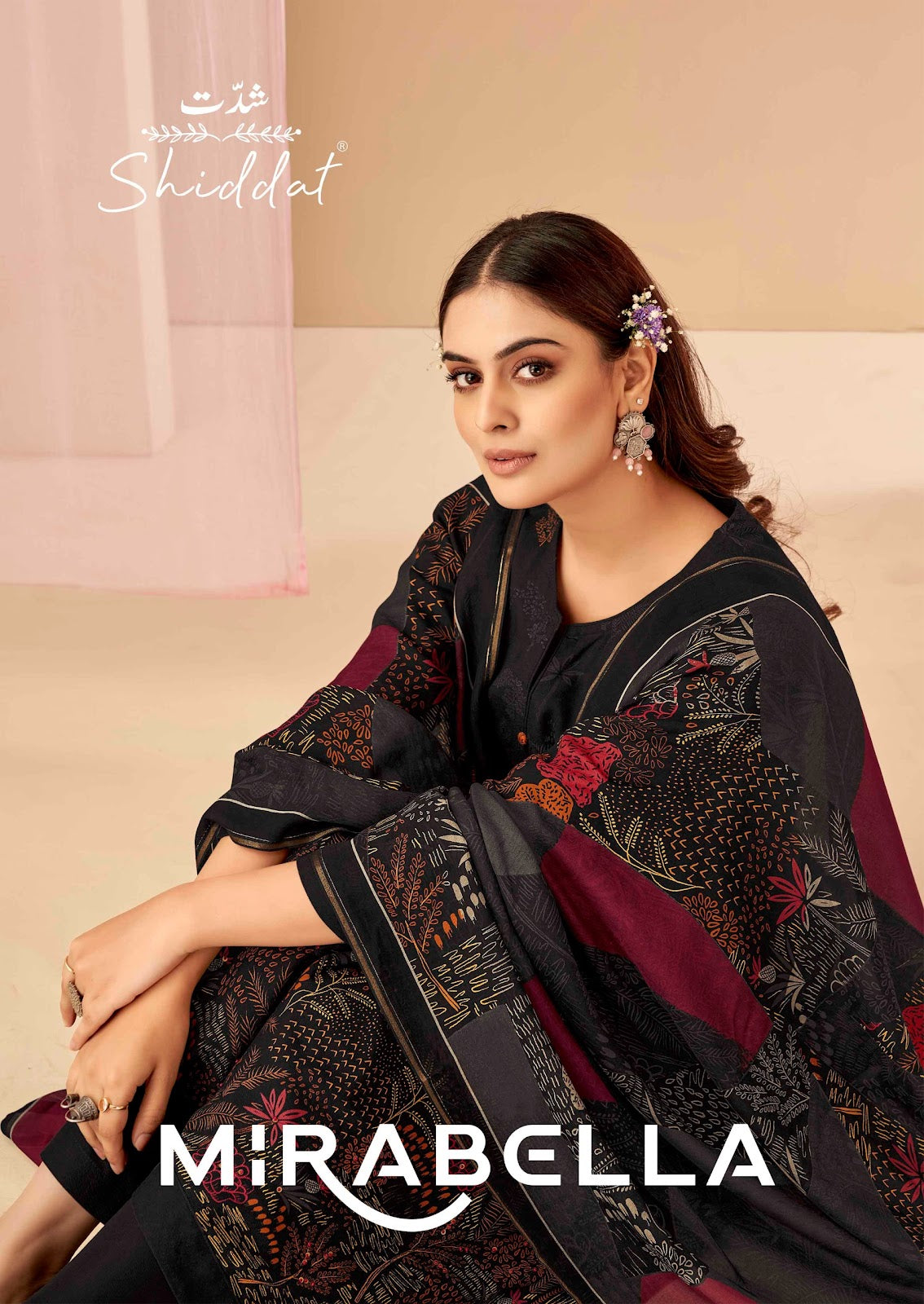 Mirabella Esta Shiddat Pashmina Suits Exporter India