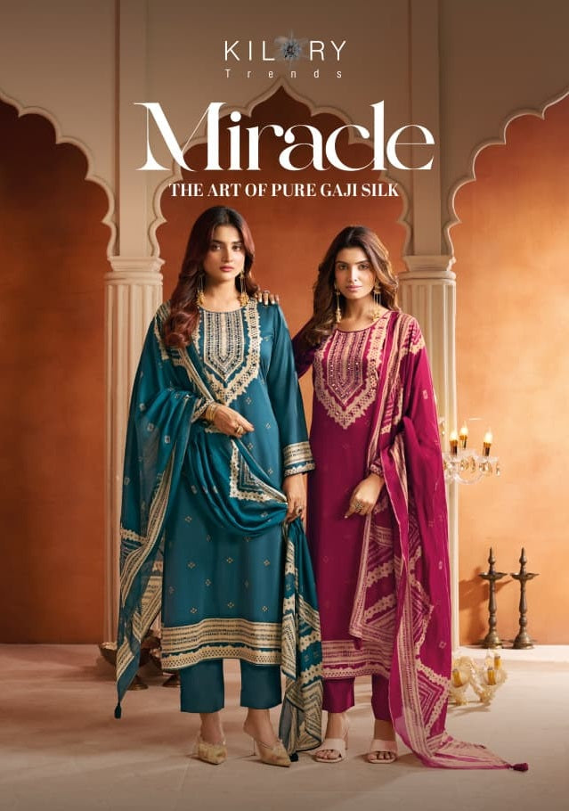 Miracle Kilory Gaji Silk Pant Style Suits Wholesale