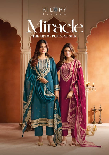 Miracle Kilory Gaji Silk Pant Style Suits Wholesale