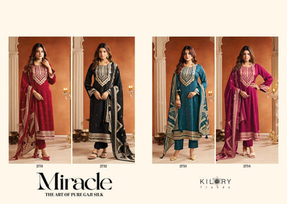 Miracle Kilory Gaji Silk Pant Style Suits Wholesale