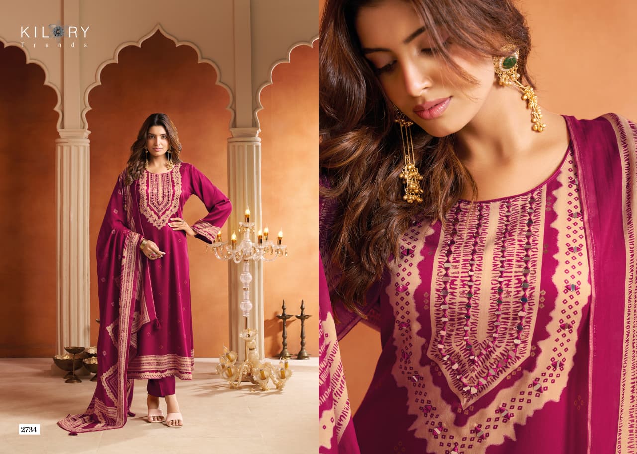 Miracle Kilory Gaji Silk Pant Style Suits Wholesale