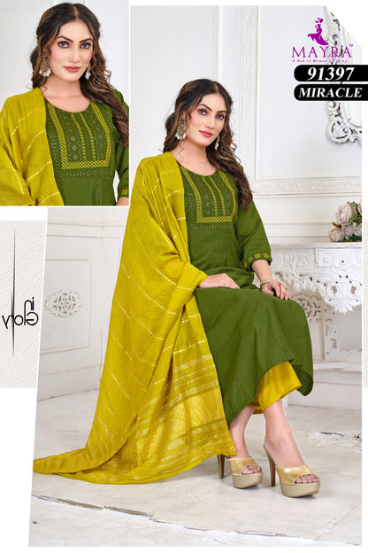 Miracle Mayra Vertican Readymade Anarkali Suits Exporter