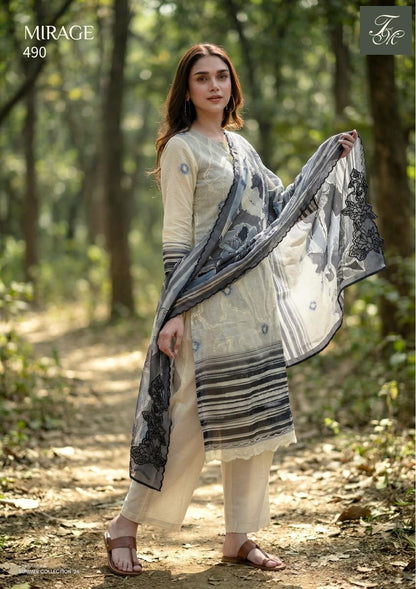 Mirage Tm Organdy Pant Style Suits Exporter