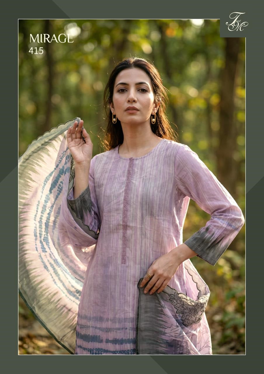 Mirage Tm Organdy Pant Style Suits Exporter
