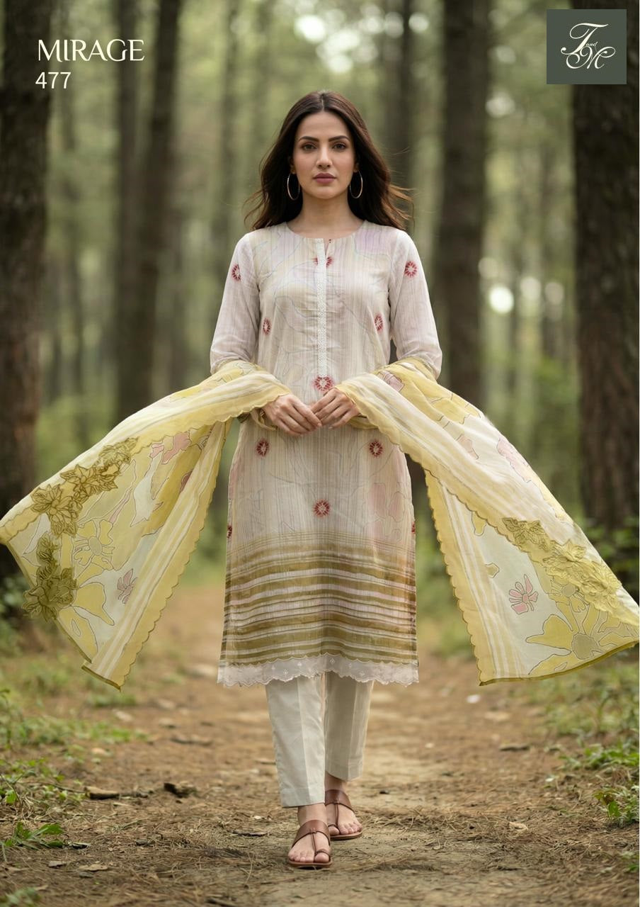 Mirage Tm Organdy Pant Style Suits Exporter