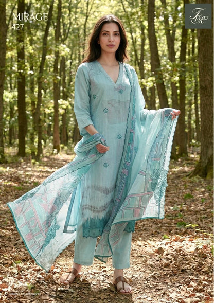 Mirage Tm Organdy Pant Style Suits Exporter
