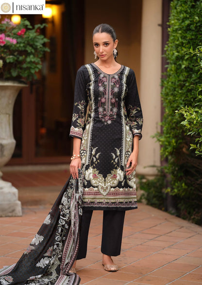 Miral Vol 2 Nisanka Pure Lawn Karachi Salwar Suits Wholesale