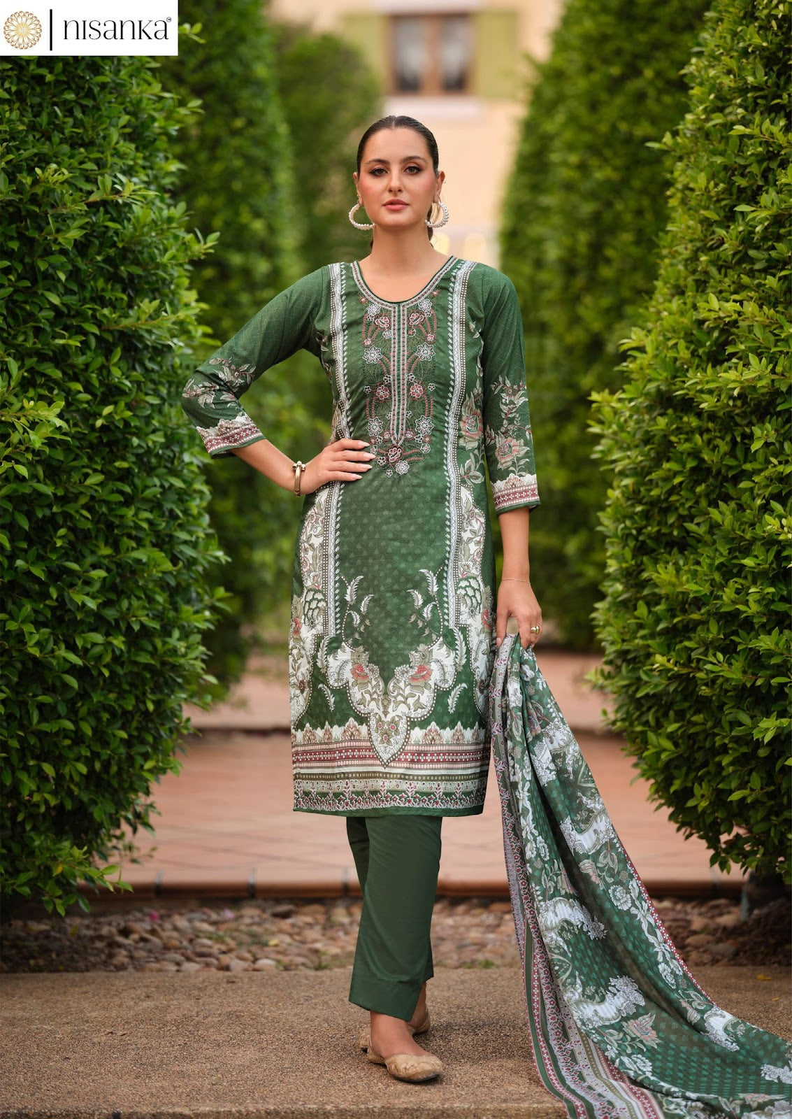 Miral Vol 2 Nisanka Pure Lawn Karachi Salwar Suits Wholesale