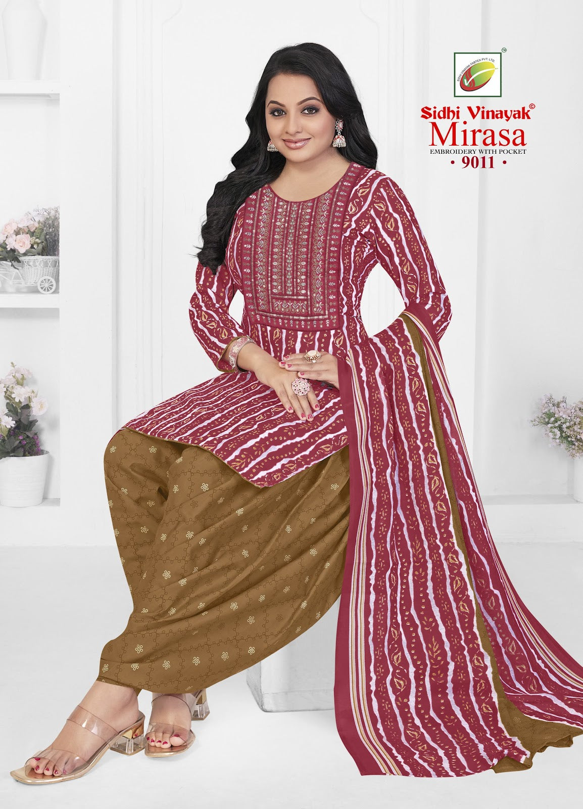 Mirasa Vol 9 Sidhi Vinayak Micro Readymade Cotton Patiyala Suits Manufacturer Gujarat