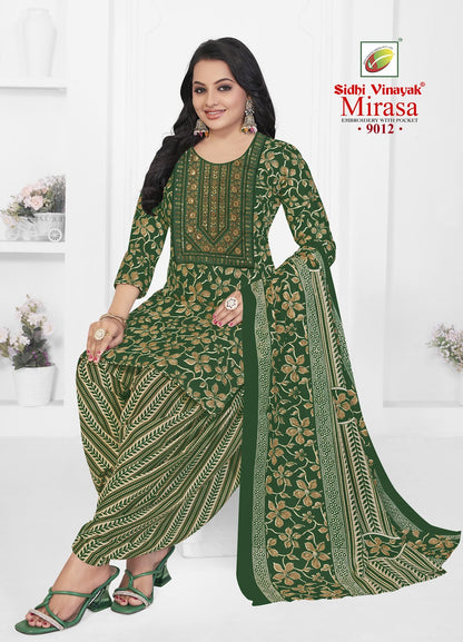 Mirasa Vol 9 Sidhi Vinayak Micro Readymade Cotton Patiyala Suits Manufacturer Gujarat