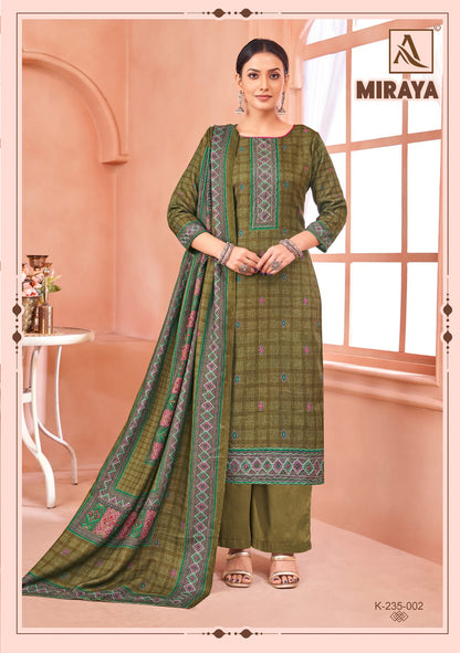 Miraya Alok Viscose Pashmina Suits Wholesaler Gujarat