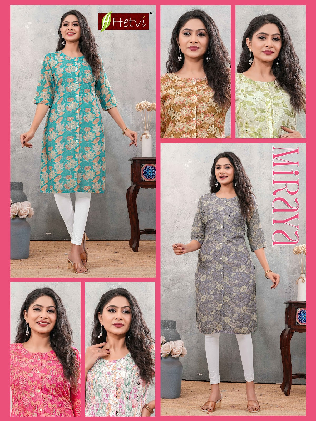 Miraya Hetvi A-Line Kurti Manufacturer India