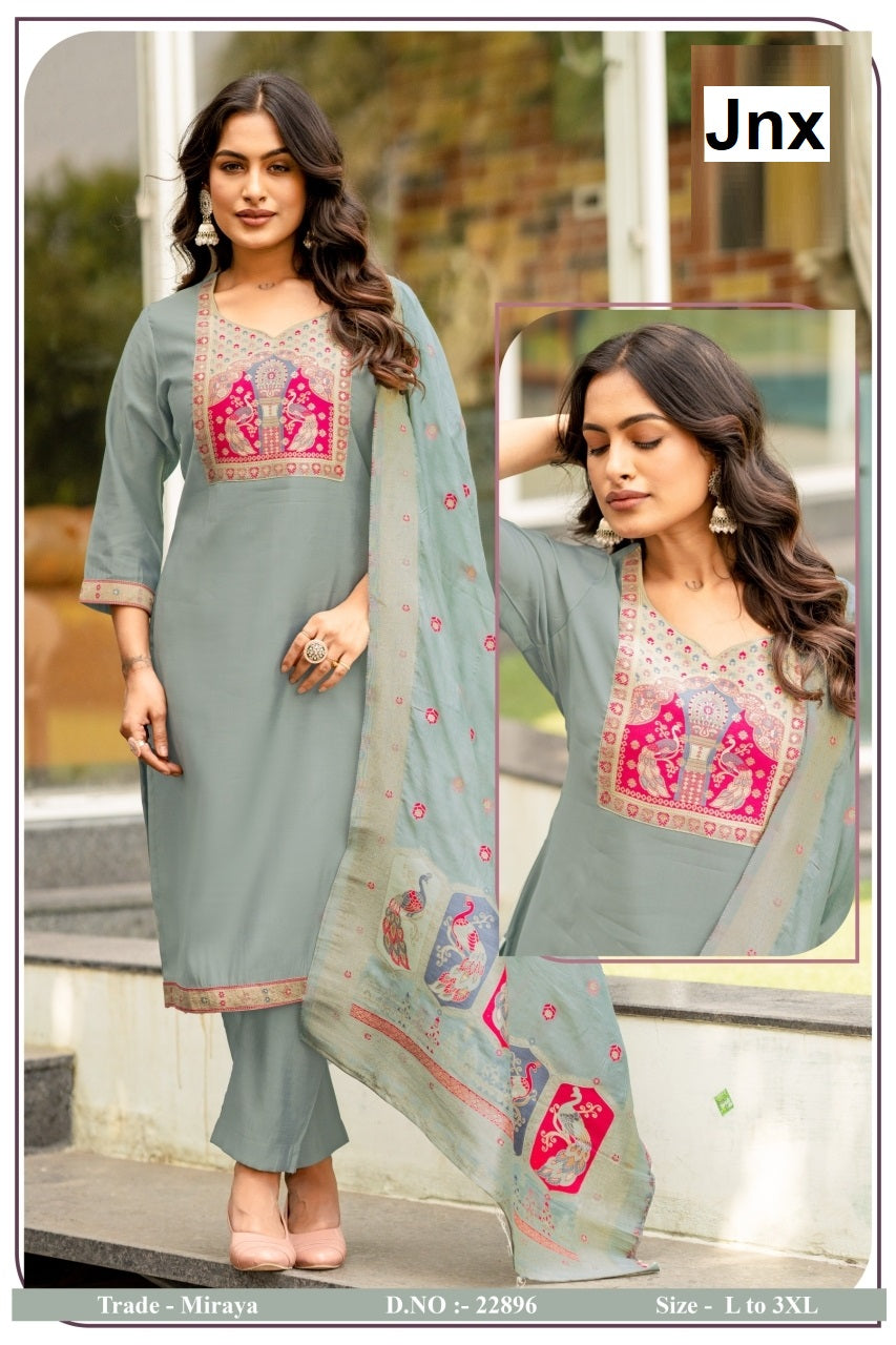 Miraya Jnx Readymade Pant Style Suits Wholesaler India