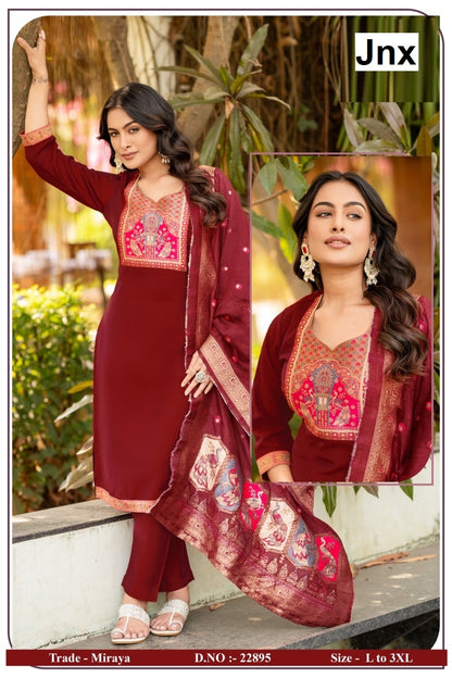Miraya Jnx Readymade Pant Style Suits Wholesaler India