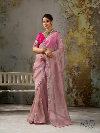 Miraya Sethnic Tissue Sarees Manufacturer Gujarat