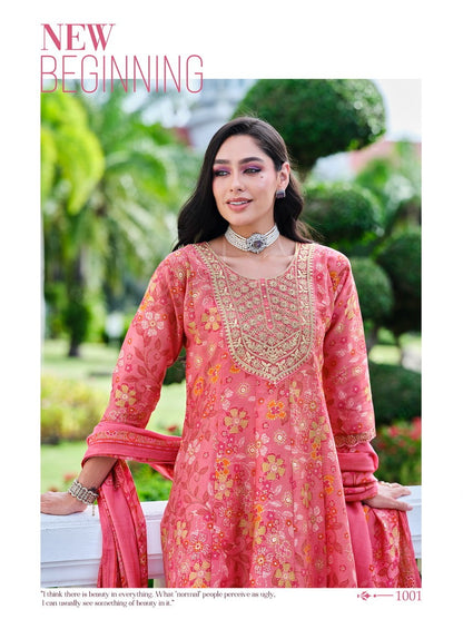 Miraaya Vol 1 Radhika Lifestyle Simmer Readymade Anarkali Suits Exporter Ahmedabad