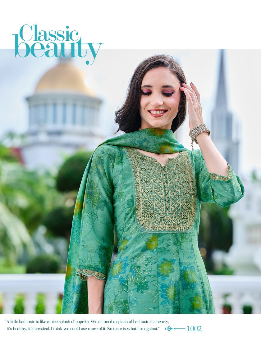 Miraaya Vol 1 Radhika Lifestyle Simmer Readymade Anarkali Suits Exporter Ahmedabad