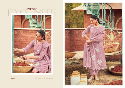 Mirch Masala Jay Vijay Cotton Pant Style Suits Supplier India