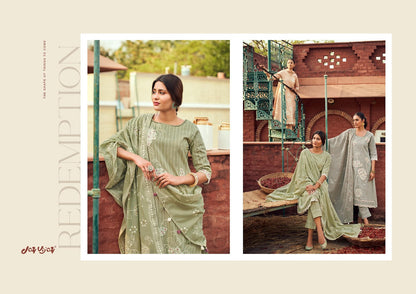 Mirch Masala Jay Vijay Cotton Pant Style Suits Supplier India