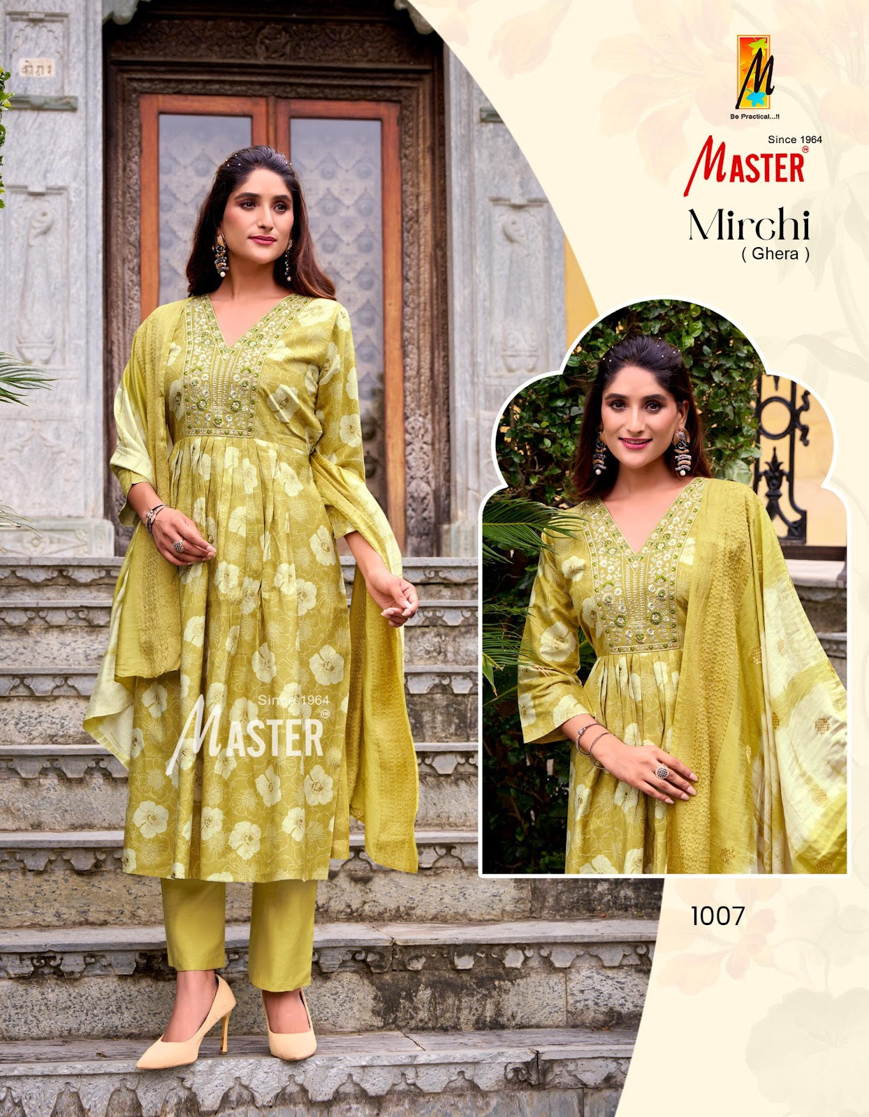 Mirchi Master Vertican Readymade Anarkali Suits Wholesale