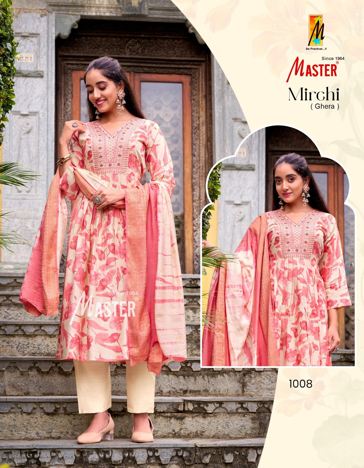 Mirchi Master Vertican Readymade Anarkali Suits Wholesale