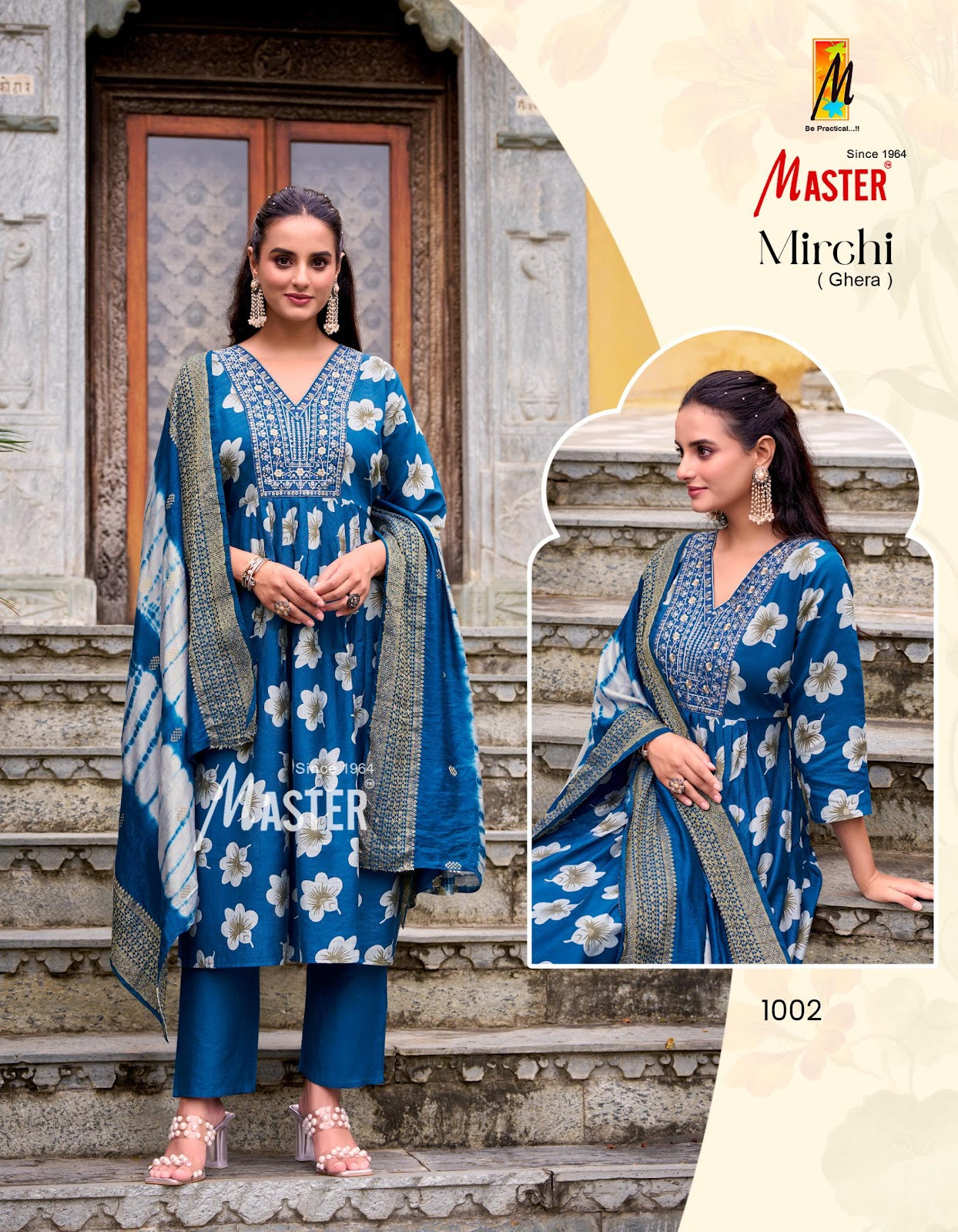 Mirchi Master Vertican Readymade Anarkali Suits Wholesale