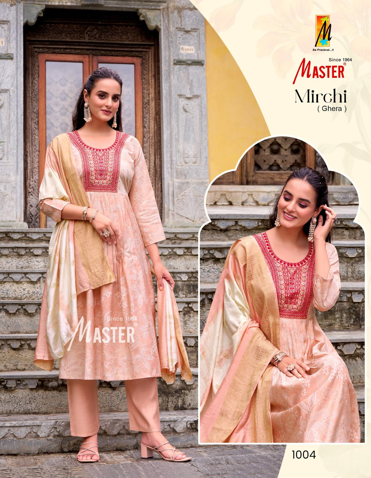 Mirchi Master Vertican Readymade Anarkali Suits Wholesale