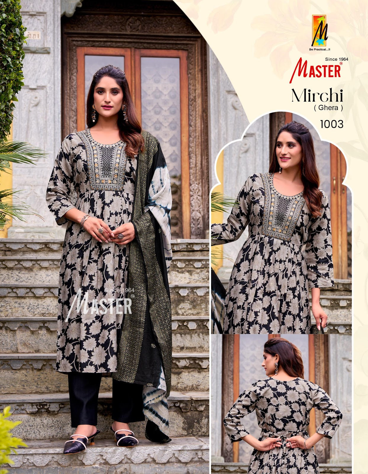 Mirchi Master Vertican Readymade Anarkali Suits Wholesale