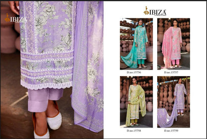 Mirha Ibiza Muslin Pant Style Suits Exporter Gujarat