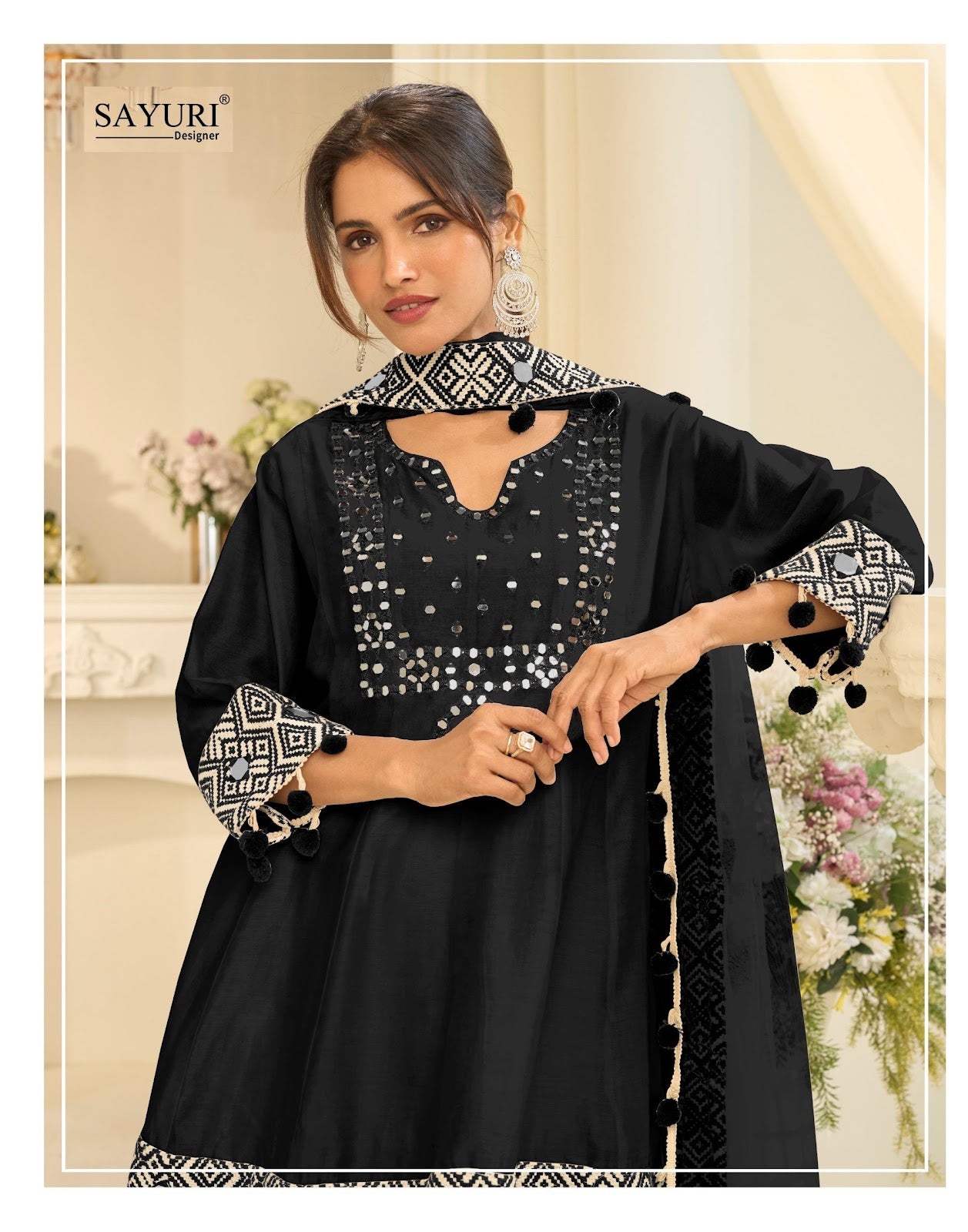 Mirror Collection 10304-05 Sayuri Roman Silk Pakistani Readymade Suits Supplier India