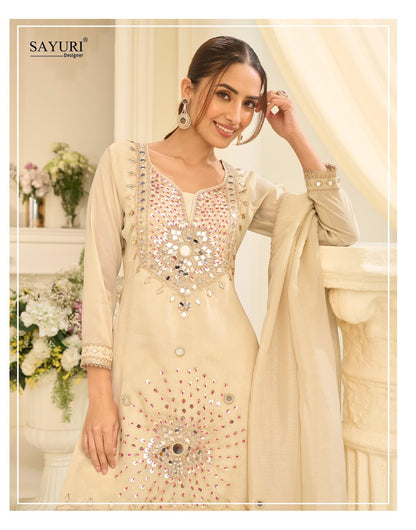 Mirror Collection 10312 Sayuri Simar Silk Readymade Sharara Suits Manufacturer India