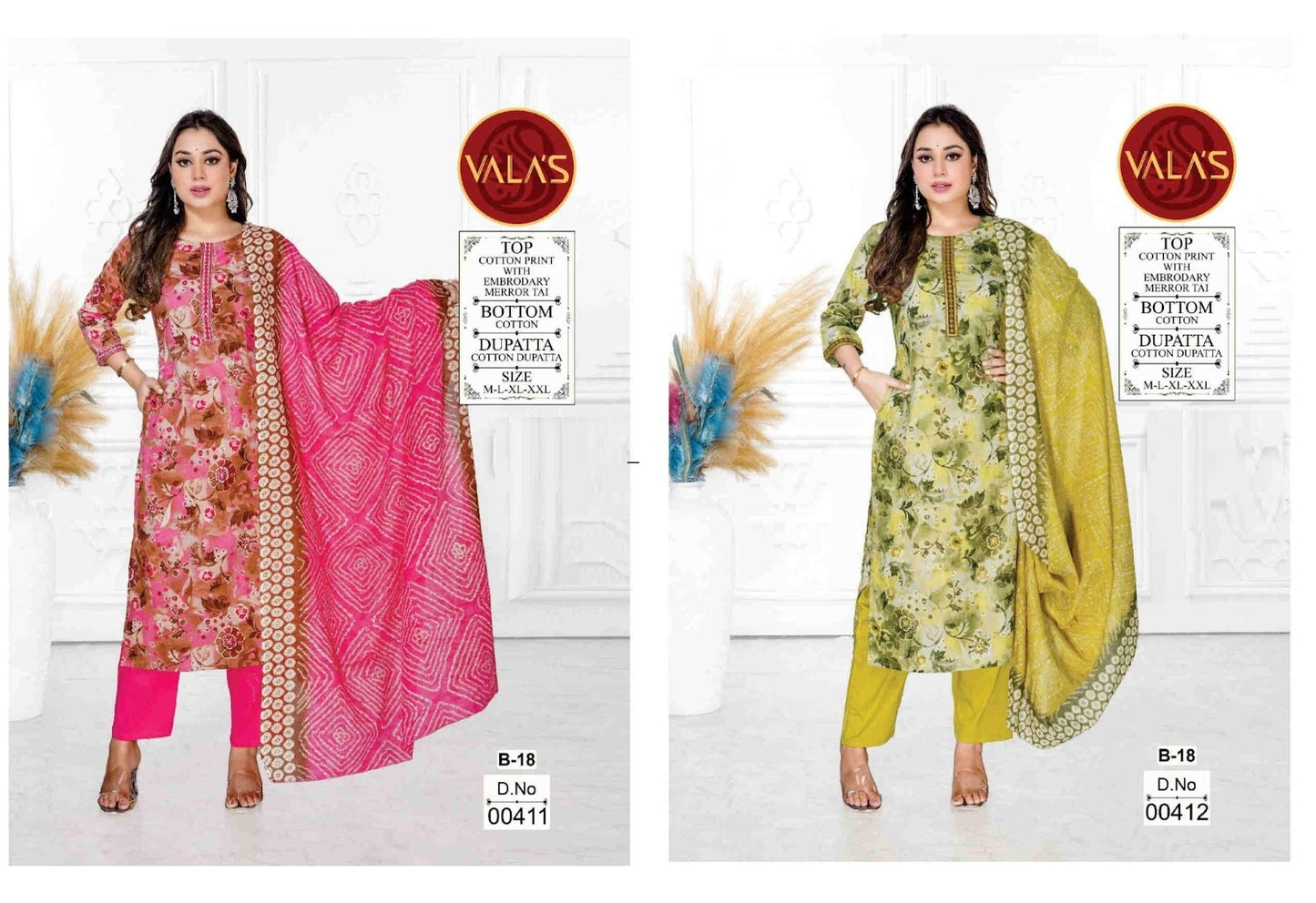 Mirror Tie Valas Cotton Readymade Pant Style Suits Supplier