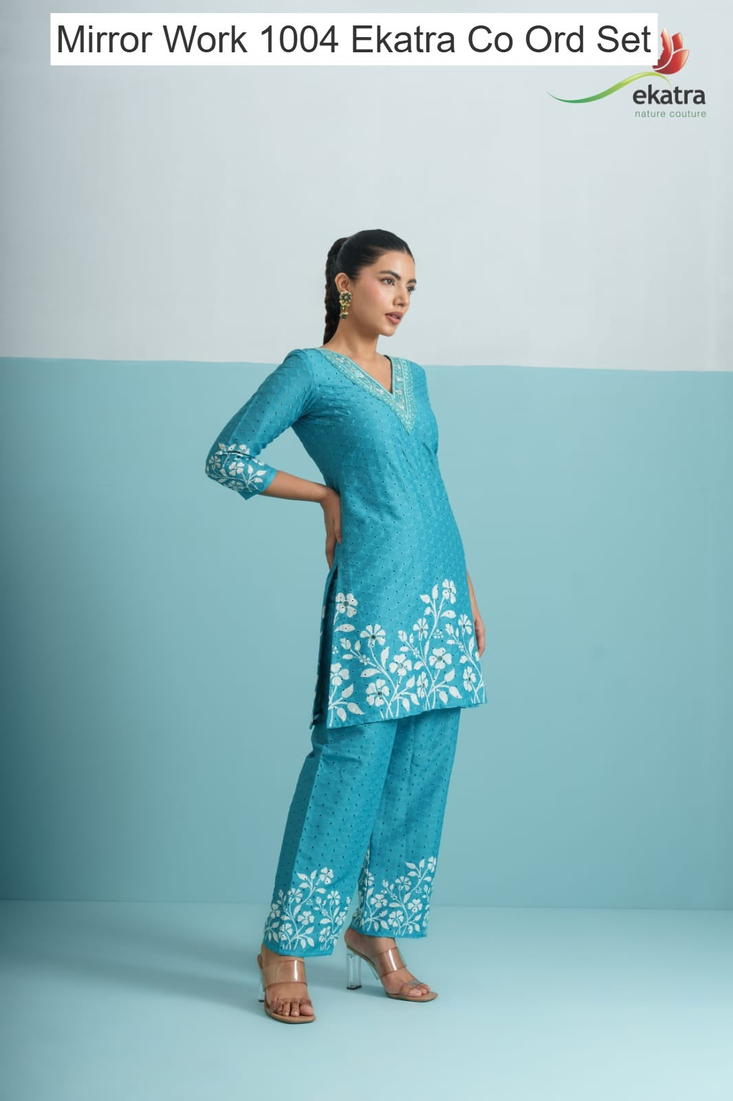 Mirror Work 1004 Ekatra Co Ord Set Manufacturer