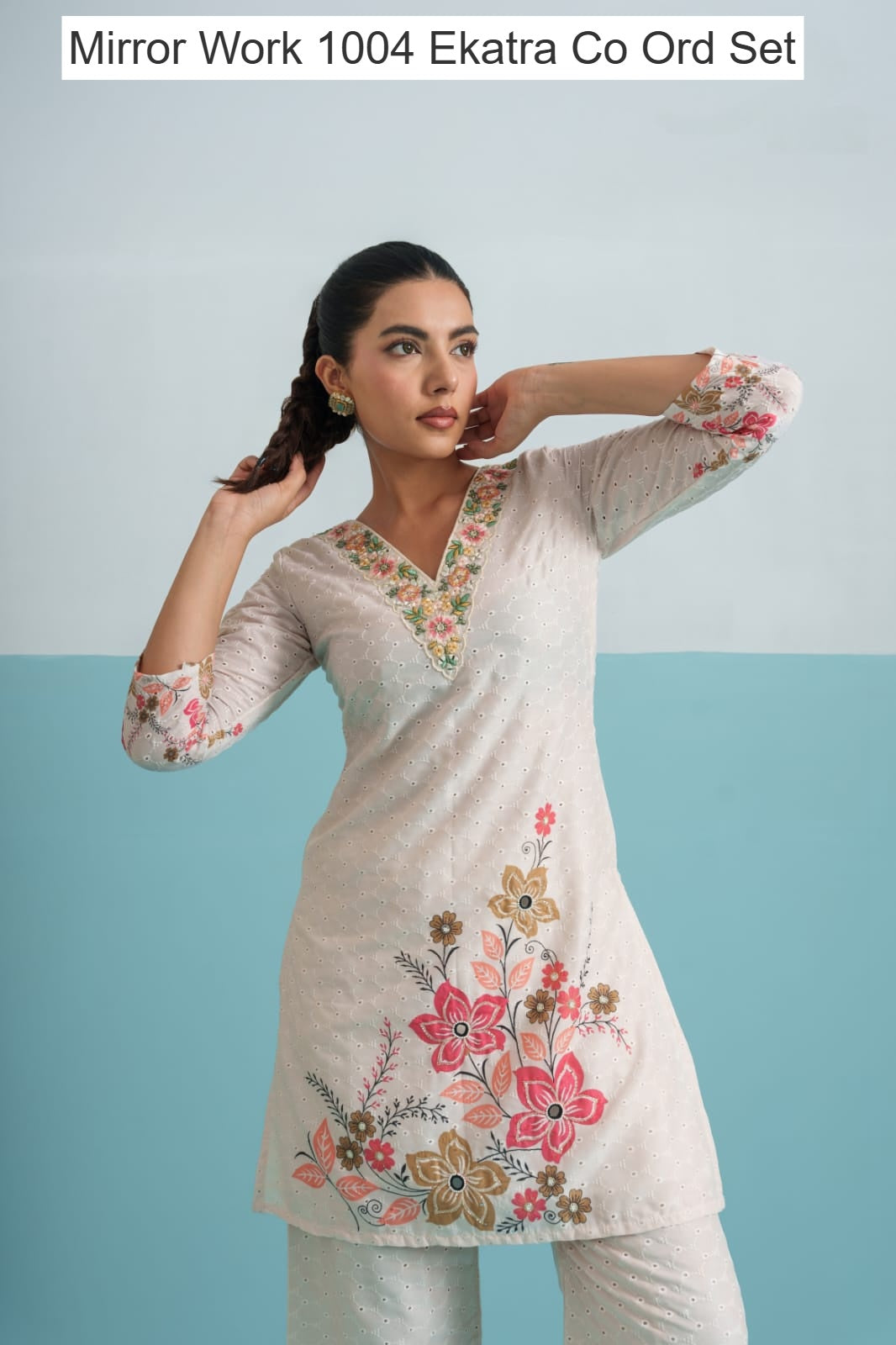 Mirror Work 1004 Ekatra Co Ord Set Manufacturer