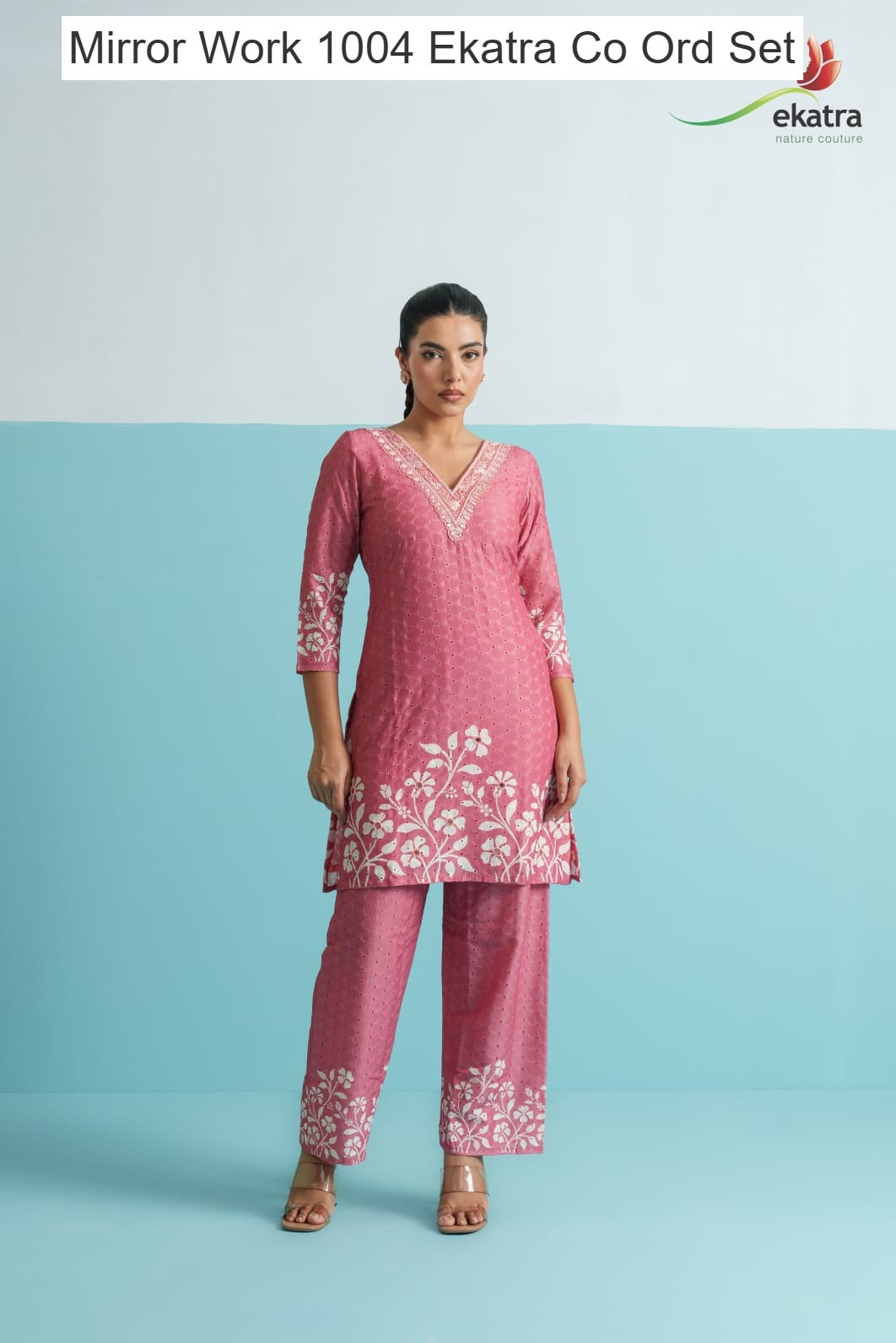 Mirror Work 1004 Ekatra Co Ord Set Manufacturer