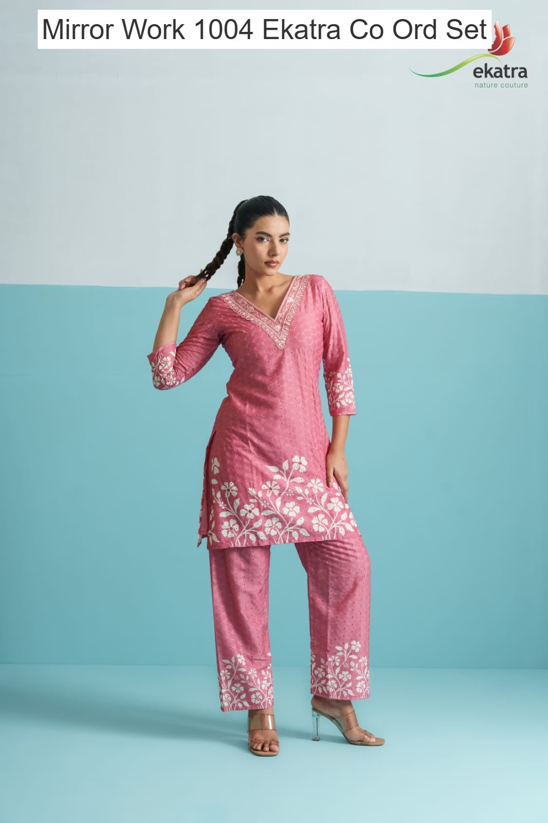 Mirror Work 1004 Ekatra Co Ord Set Manufacturer