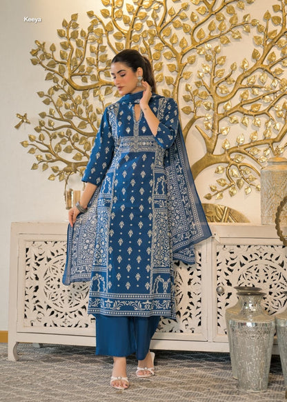 Mirror Work 2509 Keeya Readymade Cotton Pant Suits Manufacturer India
