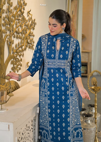 Mirror Work 2509 Keeya Readymade Cotton Pant Suits Manufacturer India