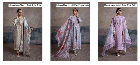 Mirvee New Naariti Linen Pant Style Suits Wholesale Price